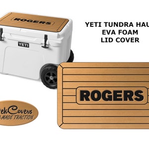 Personalized YETI Tundra Haul Cooler Lid Cover: Non-Skid EVA Foam