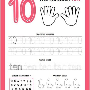 Printable Finger Number Flash Cards,Counting 1-10,Learning,Homeschool,Classroom,Material, Preschool, Math, Counting Cards, Kindergarten