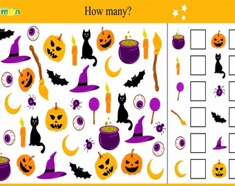 halloween shadow,Halloween digital downloads,Halloween activity books,Halloween Preschool Packet,Halloween Preschool Printable,Kid Activity