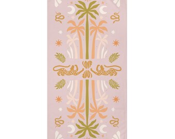 The Palms - Bath Towel - Mink Cotton