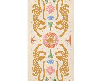 Cheetah Bath Towel - Mink Cotton