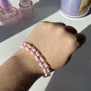 Sakura themed bracelets!
