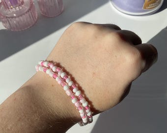 Sakura themed bracelets!