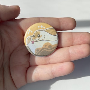 Ball python button pins
