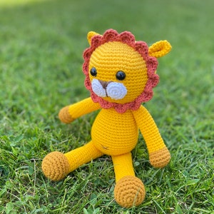 Amigurumi Löwe, Puppen, Spielzeug, Babygeschenk
