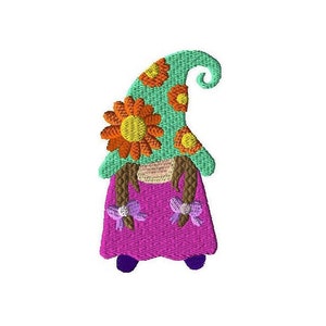 Mädchen Wichtel Stickdatei