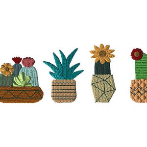 Southwest Cactus #L388 Embroidery Design