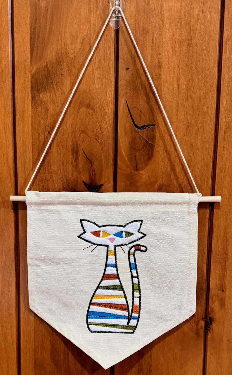 Cute Cat Applique Embroidery Design (digital Download) - Etsy UK