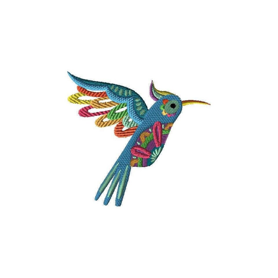 Aztec Embroider Aztec Bird Embroidery Design - Etsy
