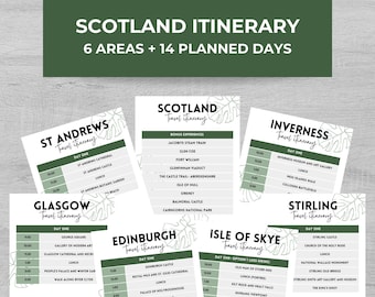 Reisgids voor Schotland, Reisplanner voor Schotland, Sightseeingroute voor Schotland, Roadtrip voor Schotland, Reisroute voor Schotland 14 dagen