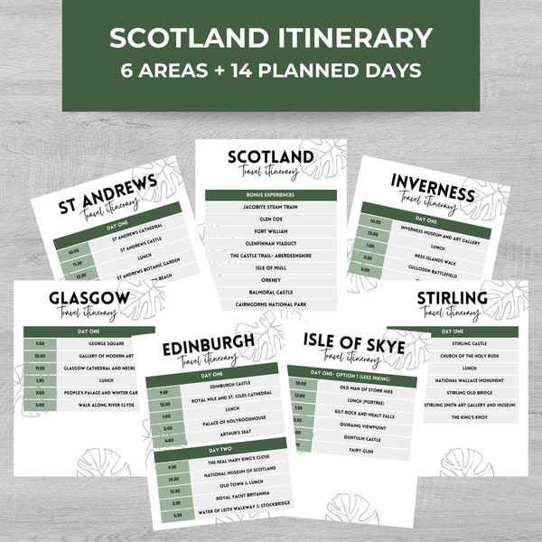 Scotland Travel Guide, Scotland Trip Planner, Scotland Sightseeing Itinerary, Scotland Road Trip Itinerary, Scotland Itinerary 14 Days