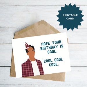 Abed Nadir Cool Cool Cooles Zitat, Community Abed Nadir Karte, Einzigartige Abed Nadir Fan Art Karte, Humorvolle Abed Nadir Zitate auf Karten, Abed Nadir