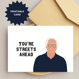 Du bist Straßen voraus- Pierce Hawthorne, Community TV Show Card, Community Show Greeting Card, Valentinstagskarte, Community Valentine, Liebe