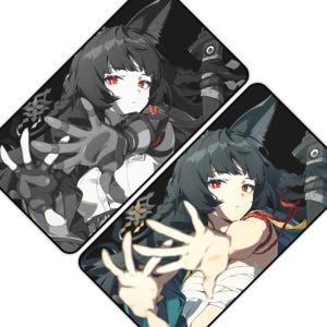 Zenless Zone Zero Hoshimi Miyabi Mindscape Desk Mat Mouse Pad
