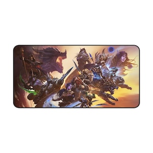 Warcraft Gaming Desk Mat Mouse Pad