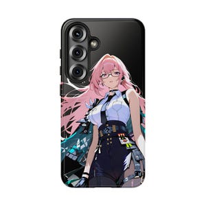 Zenless Zone Zero Tsukishiro Yanagi Tough Phone Case Samsung Galaxy Ultra S25