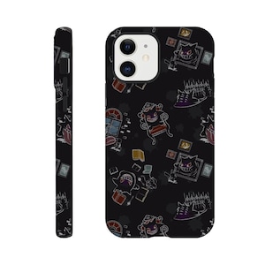 Pocket Monsters Gengar Haunt Art Print Phone Case iPhone Samsung Android - Tough case
