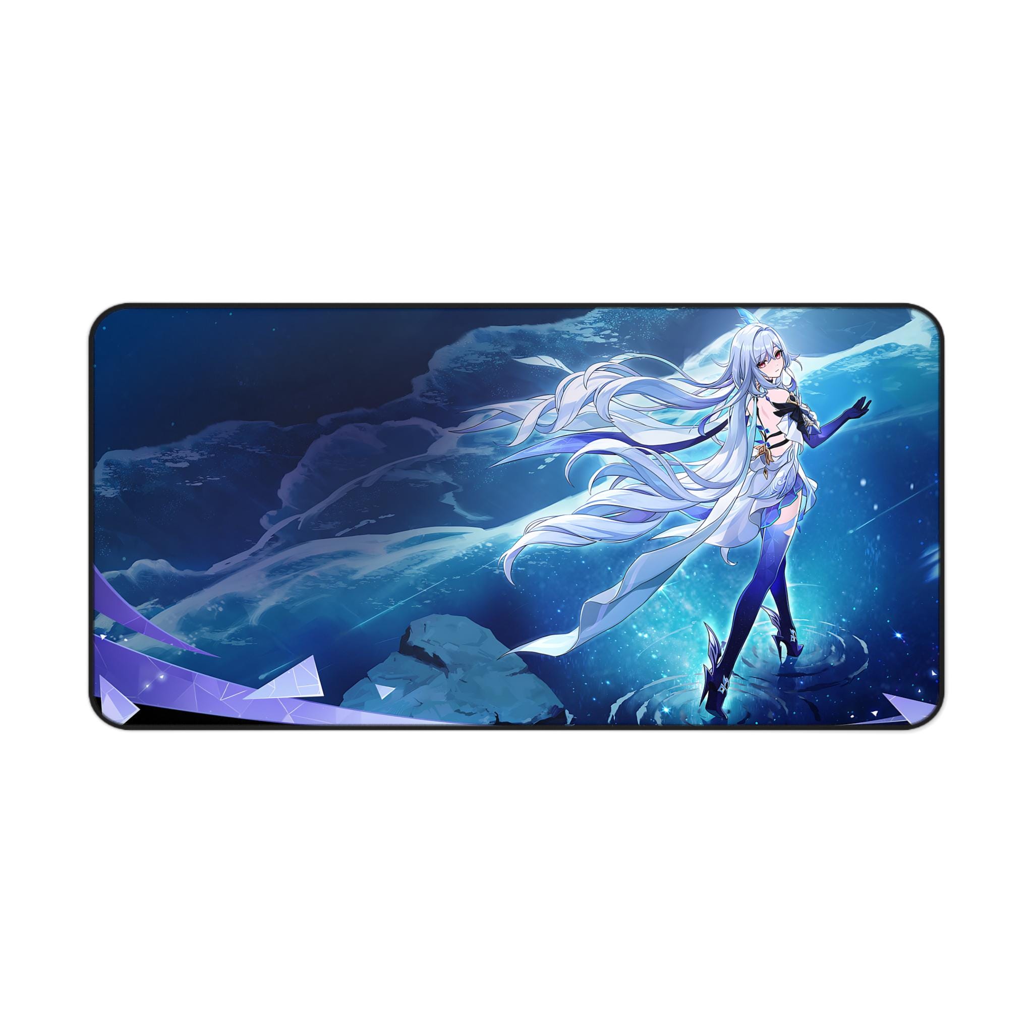 Large Gaming Mouse Pad, Desktop Mousepad, Gaming Keyboard Mat, Giant Mousepad, XXL Desk Mat, Anime, World, Of, Warcraft, Dota2, League,of,Legends ,Genshin,Impact, Fantasy, Premium Mouse Pad - View #6