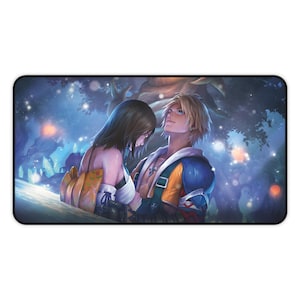Alfombrilla de ratón para juegos Yuna & Tidus FFX MTG FF10 Rebirth