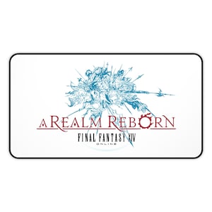 Final Fantasy XIV A Realm Reborn FFXIV FF14 Gaming Desk Mat Mouse Pad