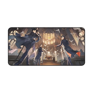 Lord of the Mysteries-bureaumat, gaming-bureauonderlegger, fantasy-muismat, anime-cadeaus, RPG-accessoires voor op tafel, bureau-organizer, webroman