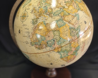 Vintage 1993 Replogle World Classic Series Bombay World Globe With