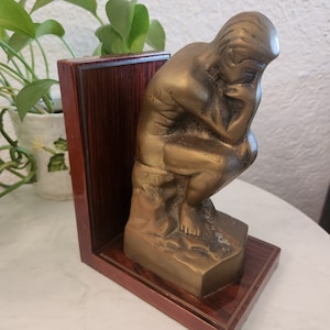 The Thinker Bookend