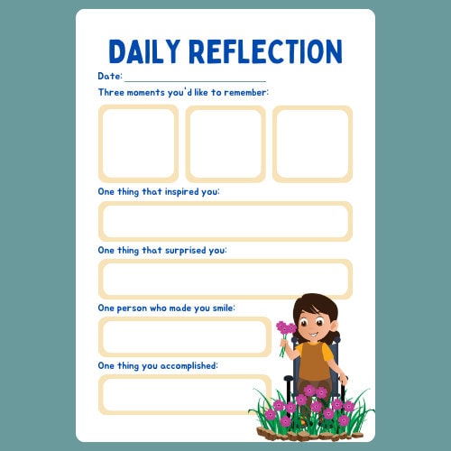 Mindfulness for Kids Printable - Etsy