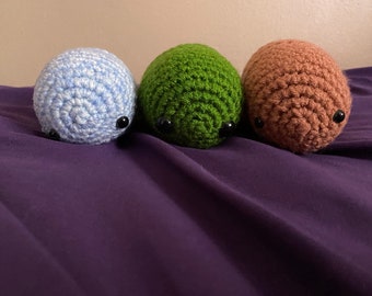 crocheted isopod