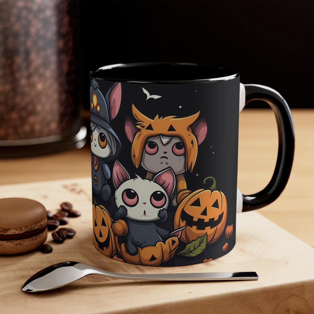 Halloween Coffee Mugs for Kids Halloween Themed Cups for Etsy