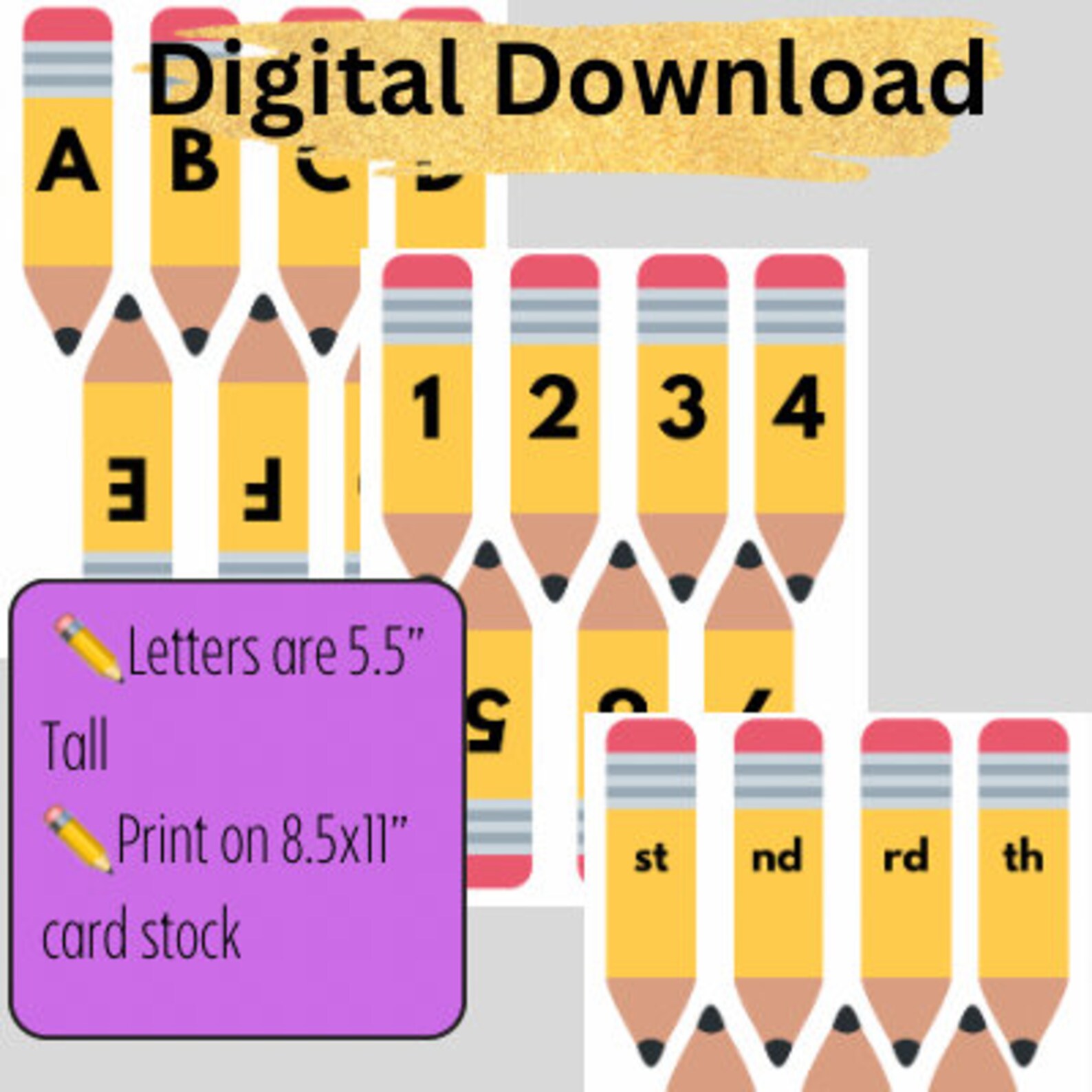 back-to-school-banner-school-pencil-banner-first-day-of-etsy