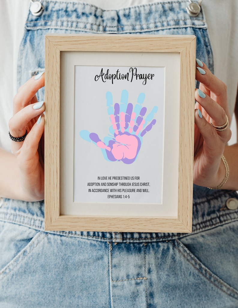 Adoption Gift for Adopted Child Adoption Art Gotcha Day Unique Adoption ...