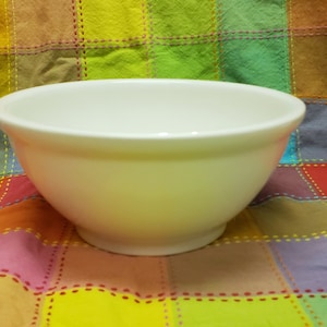 RHome White bowl made in Portugal 9-1/4&quot; diameter x 4-1/4&quot; height