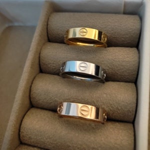Cartier ring etsy clearance