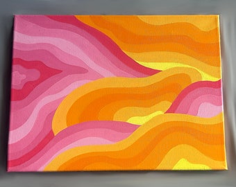Abstract Movement Painting