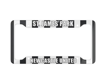 Newcastle United gifts, TOON ARMY License Plate Frame, The toon, custom license plates