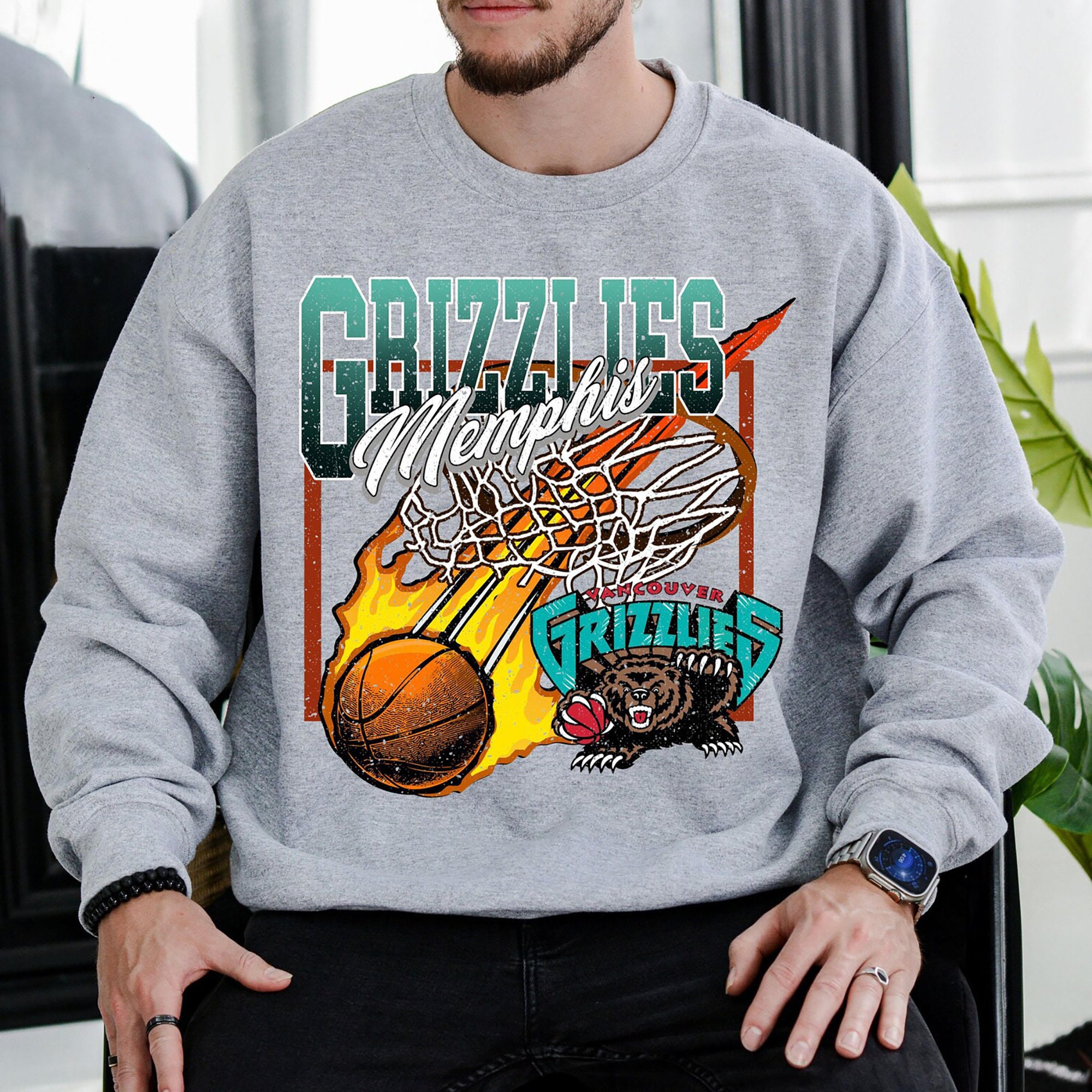 Memphis Grizzlies NBA Fly By Full Zip Grizzlies Hoodie