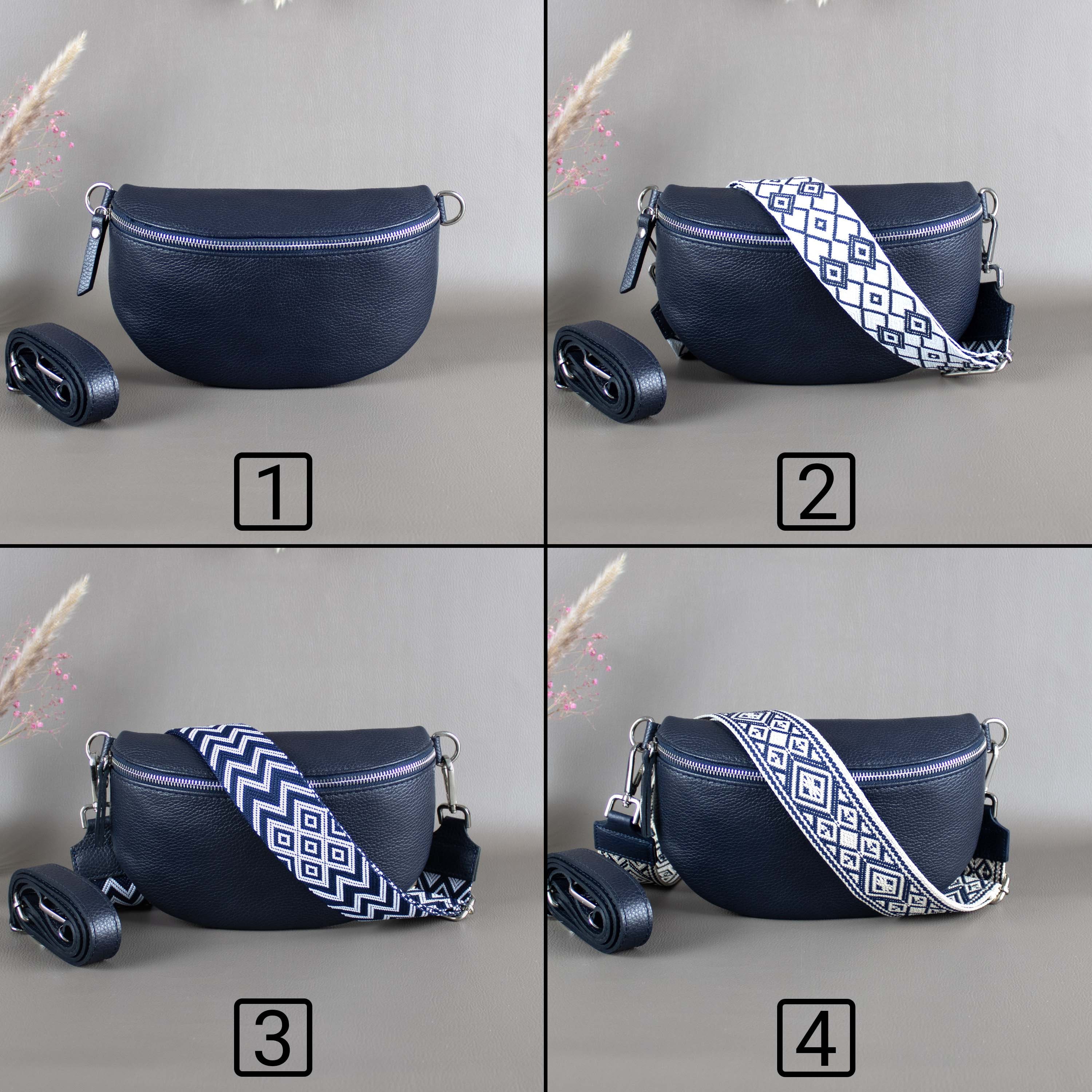 Sac Banane jean brut - Maison Mallow - Made in France