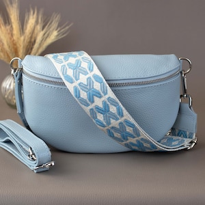 Light blue fanny pack sale