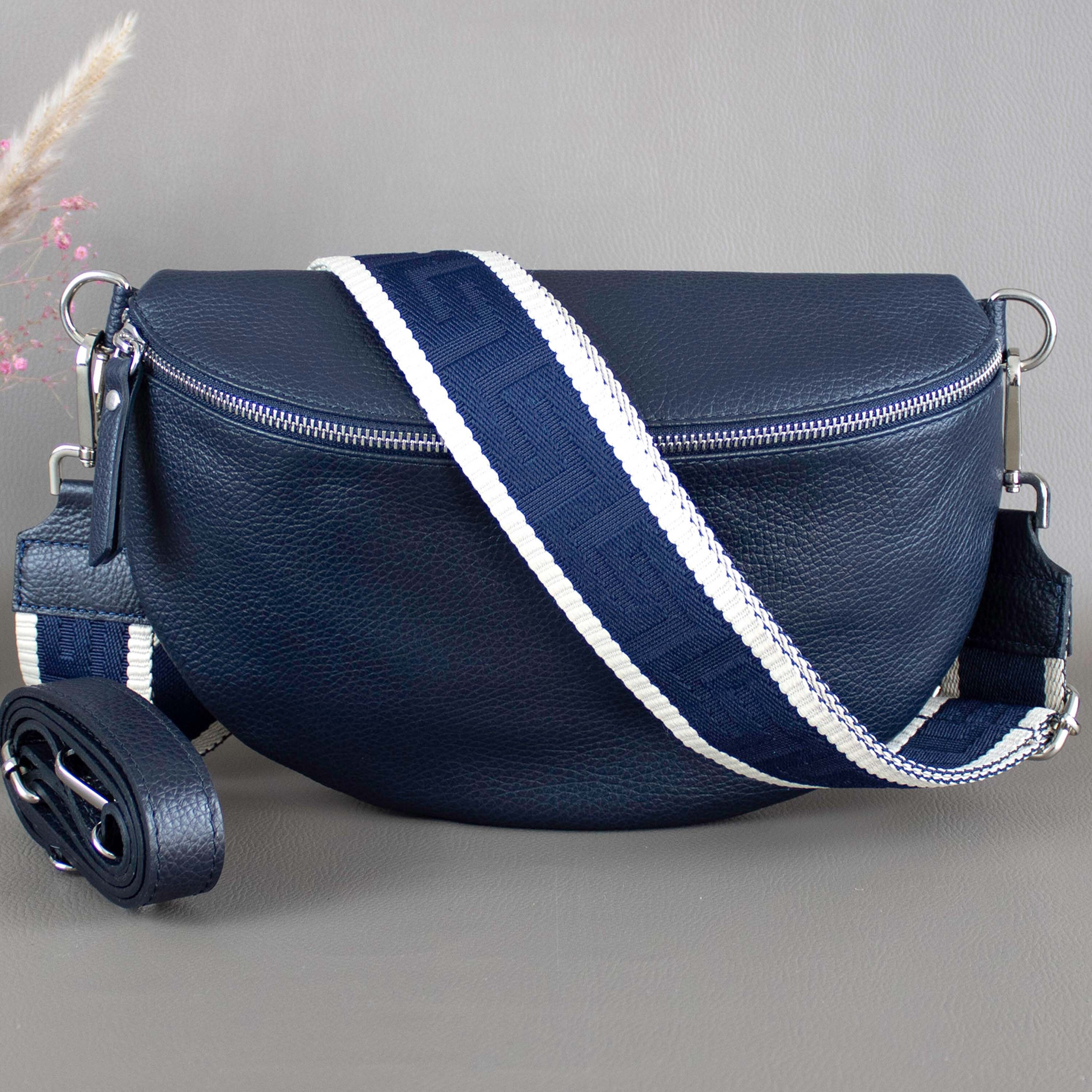 Sac banane en cuir TONI avec bandoulière interchangeable