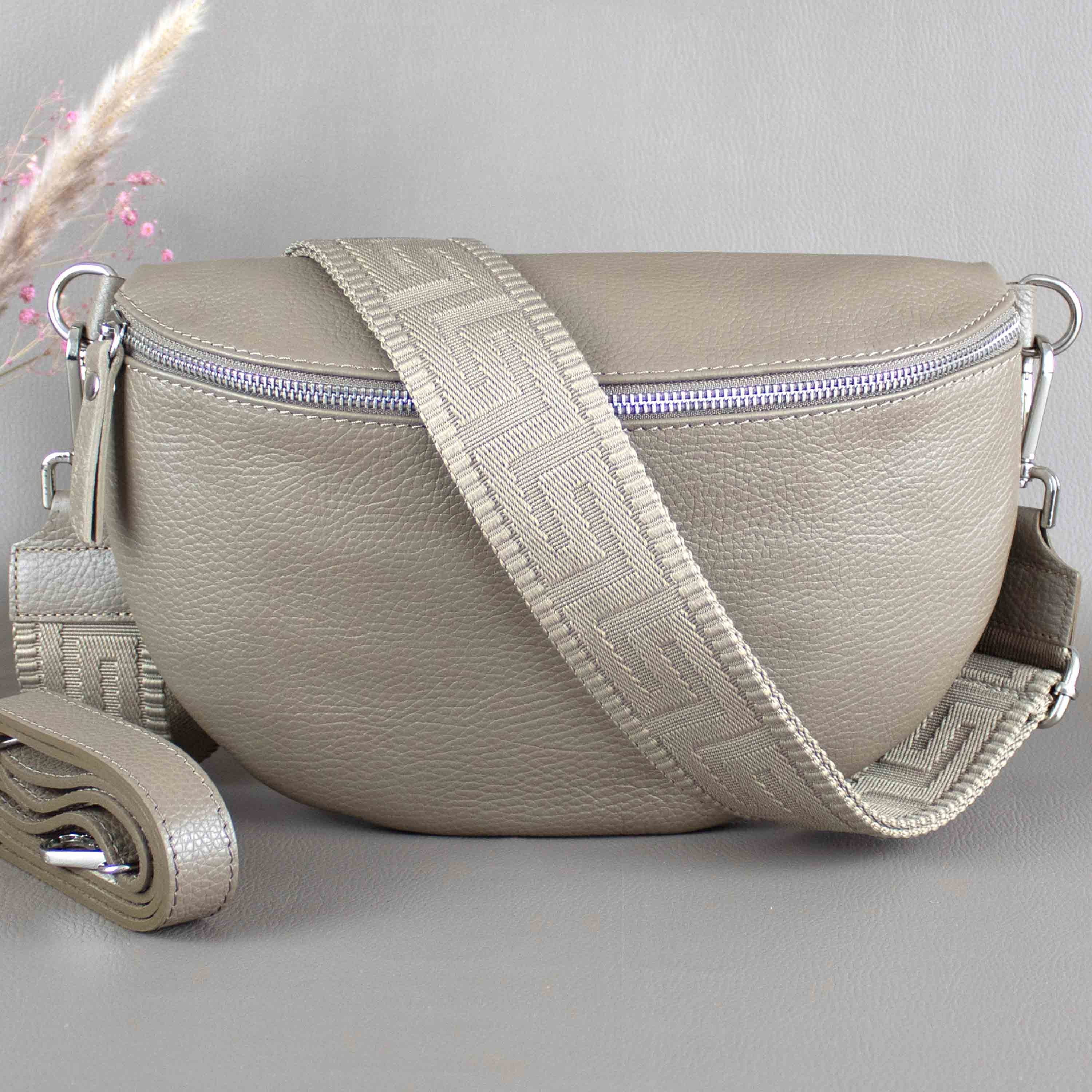 Sac à Main En Cuir Marron Taupe - Marque LR - Porté épaule Ou Main - Occasion En Très Bon état