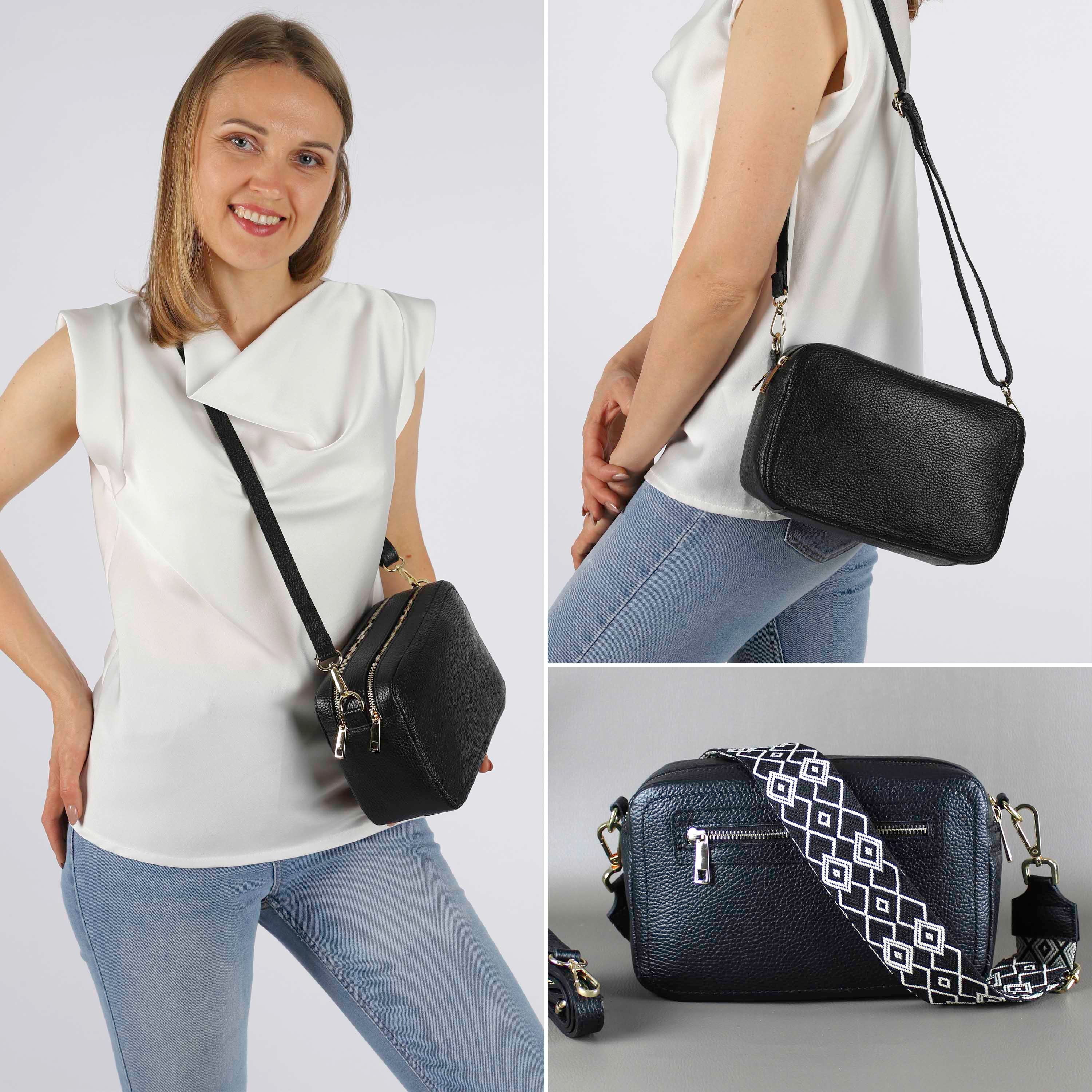 caseroxx Sac Cuir avec Clip Ceinture pour Doro 6620/6621 en Cuir veritable, Housse de Protection à Porter à la Ceinture (avec fenêtre Transparente antisalissure; Coloris Noir