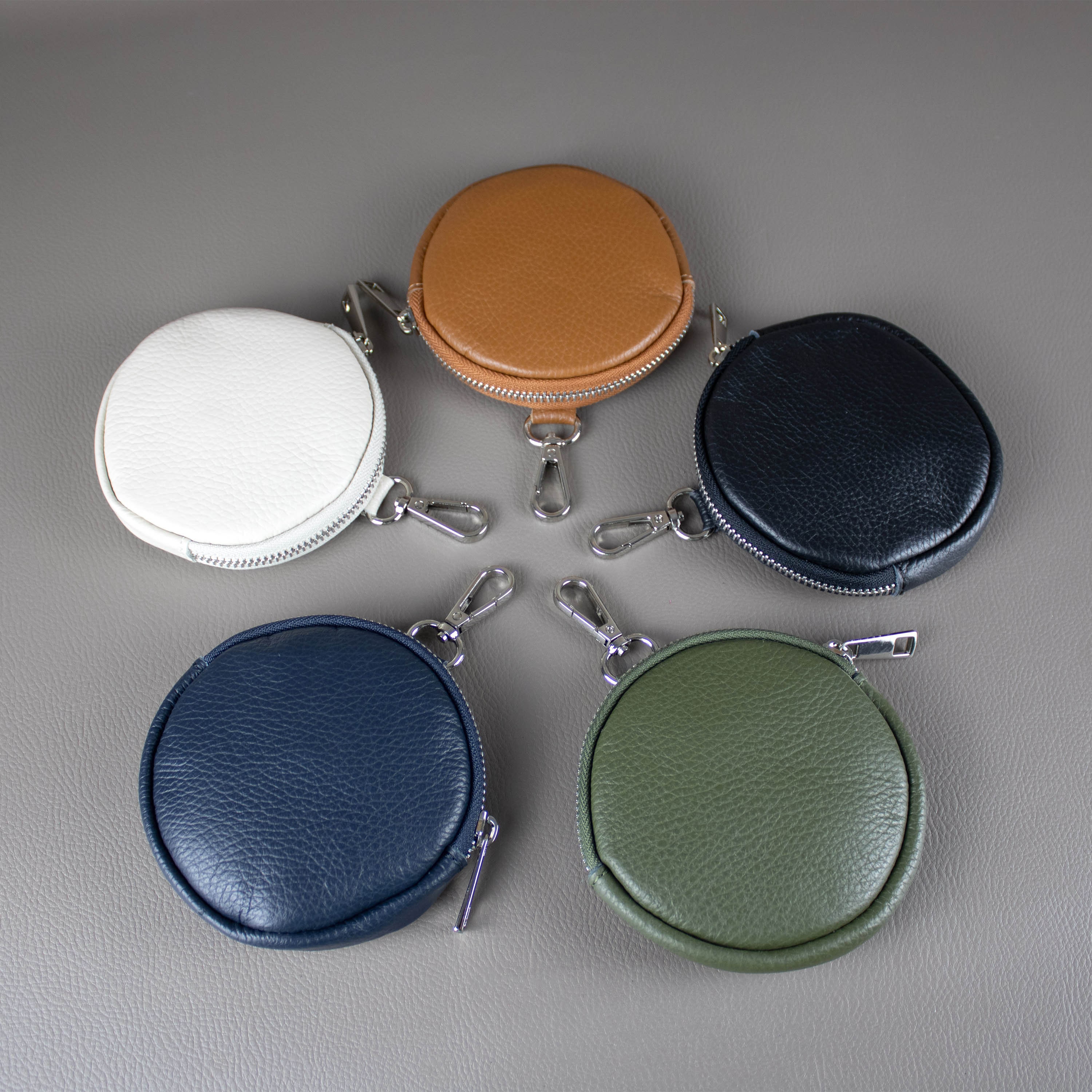 Eliaukly Mini-Kosmetiktasche Halbmond-Form – Für Lippenstifte, 9x6x11 Cm, Aus Kunstleder, Mit Reißverschluss