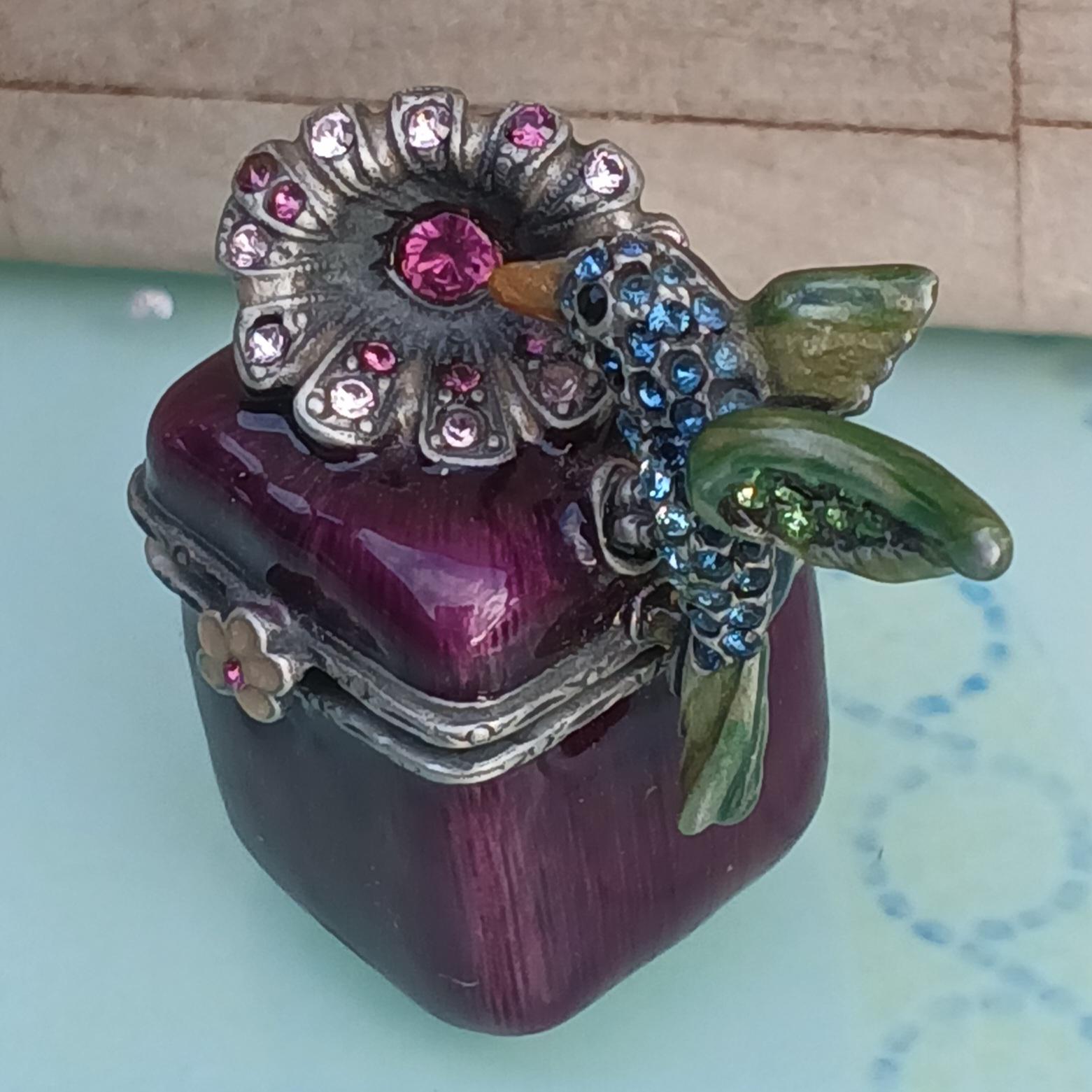 Jay Strongwater Enamel Swarovski Crystal Miniature Boxes, Choose