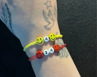 Colourful Driver Number Bracelet