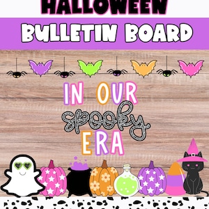 In Our Spooky Era Fall/Halloween Bulletin Board