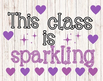 Back to School Bulletin Board-This Class is Sparkling-Taylor Swift Inspired