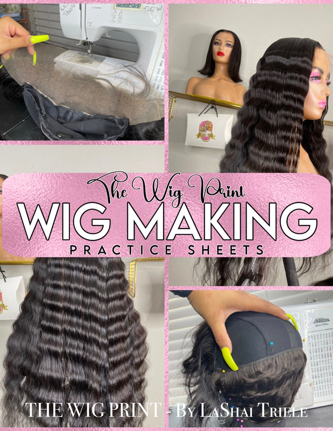 Wig Making Practice Sheets Beginner Friendly Wig Makers Hair Stylists