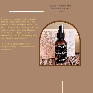 Souk- Organic Arabian Oud Parfüm Körperöl (limitierte Auflage)