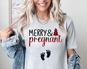 Christmas Pregnancy Announcement Shirt, Mom To Be Christmas Shirt, Pregnancy Announcement Shirt, Family Christmas Baby Reveal Shirt, New Mom